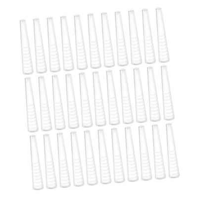 Homoyoyo Professional Lash Tweezers Covers 50pcs Silicone Tips for Eyelash Tweezers