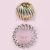 Framendino, 5 Pack Lazy Birds Nest Plate Hairpin Expandable Ponytail Holder 5 Colors view 2