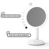 Foldable 15X Magnifying Mirror with Lights,Portable Vanity Mirror,3 Colors Light Modes, Desk or Travel Use,Stepless Adjustable Lighted Makeup Mirror view 4