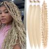 Blonde Braiding Hair Pre stretched for Boho Braids Pre stretched Boho Braiding Hair view 1