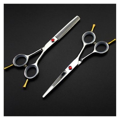 5.5 Inch Beauty Scissors,Haircut and Haircut,Thinning Scissors,Hairdressing Scissors,Stainless Steel Scissors Hair Cutting Shears(Thinning Scissor) (Set) (Set)