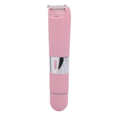 Electric Body Hair Trimmer Women Dual Head Comfortable Hair Removal Mini Size Lightweight Design ABS Material