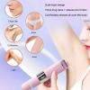 Electric Body Hair Trimmer Women Dual Head Comfortable Hair Removal Mini Size Lightweight Design ABS Material view 3