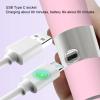 Electric Body Hair Trimmer Women Dual Head Comfortable Hair Removal Mini Size Lightweight Design ABS Material view 4