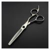 6 Inch Frosted Hairdressing Scissors,Makeup Haircut Thinning Hairdressing Scissors,Hairdressing Scissors,Hairdresser'S Scissors Hair Cutting Shears (Set) (Thinning) view 1