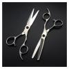 6 Inch Frosted Hairdressing Scissors,Makeup Haircut Thinning Hairdressing Scissors,Hairdressing Scissors,Hairdresser'S Scissors Hair Cutting Shears (Set) (Thinning) view 4