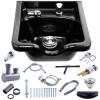 Sink Hair Washing | Shampoo Sink Hairdresser Basin Black,Portable Shampoo Basin, Salon Equipment, Salon Shampoo Bowls Beauty for Barbershop Hair Stylist view 1