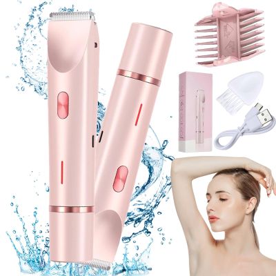 Beauty Bloom Electric Razor, Beauty Bloom 2.0, Beauty Bloom Trimmer, Beauty Bloom Razor for Women, Comfort 2 in 1 Electric Lady Shaver for Wet & Dry Use (Pink)
