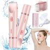 Beauty Bloom Electric Razor, Beauty Bloom 2.0, Beauty Bloom Trimmer, Beauty Bloom Razor for Women, Comfort 2 in 1 Electric Lady Shaver for Wet & Dry Use (Pink) view 1