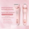 Vantique Shaver, Vantique Lady Shaver, Vantique Electric Shaver, Vantique Shaver for Women, Comfort 2 in 1 Electric Lady Shaver, IPX7 Waterproof for Wet & Dry Use (Pink) view 2