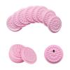 20 Pcs False Lash Glue Holder Disposable Eyelash Extension Trays Plastic Eyelash Extension Glue Pallet Pad for Salon and DIY Lash Kits (Pink) view 1