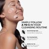 HEEDA Charcoal Double Cleansing Duo with Deep Pore Cleansing Brush view 4