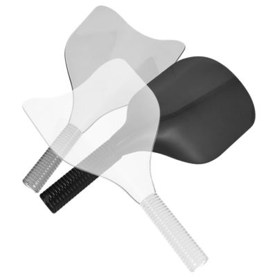 FRCOLOR 3pcs Hair Cutting Ergonomic Protector for Salon and Home Use Prevents Hair Dye Perm Chemicals from Splashing Comfortable Multipurpose Design Black Gray