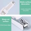 Magnified Steel Nail Clippers for Seniors Fingernail Toenail view 4