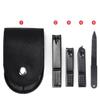 4Pcs/Set Nail Clippers Stainless Steel Anti Splash Fingernail Cutter Manicure Tools Nail Trimmer Pedicure Scissor view 2