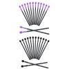 200pcs Disposable Silicone Eyelash Mascara Wands Brushes, Cosmetic Eyelash Extension Applicators, Professional Makeup Tool Set view 1