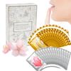 30 Pcs Lip Masks & Under Eye Masks, 24K Gold Gel Crystal Collagen Under Eye Patches for Puffy Eyes and Dark Circles, Effectively Moisturizing the Lip & Eye Skin, Reducing Wrinkles & Fine Lines view 1