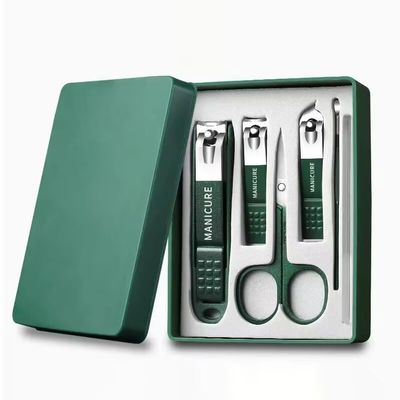 6Pcs Nail Clipper Set Household Nail Clippers Men And Women Universal Pedicure Beautify Tool Simple Portable Nail Tools