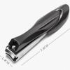 1Pcs Stainless Steel Nail Clippers Sharp Curved Blades Finger Toenail Manicure Tool For Home Use view 2