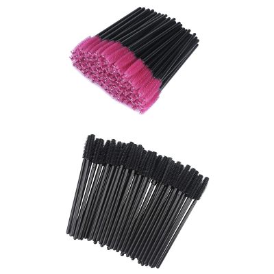 200PCS Disposable Eyelash Brushes, Mascara Wands Applicator Makeup Kits, Eyelash Spoolies Brushes for Eyelash Extensions and Eyebrows