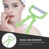 FOMIYES 1set Manual Facial Hair Remover Tool Epilator Threader for Women Facial Hair Removal Portable Beauty Tools for Chin Cheek and Upper Lip view 2