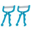 FOMIYES 1set Manual Facial Hair Remover Portable Hair Threaders for Non-Skid Handle Travel-Friendly Beauty Tool view 1