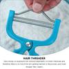 FOMIYES 1set Manual Facial Hair Remover Portable Hair Threaders for Non-Skid Handle Travel-Friendly Beauty Tool view 2