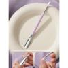3Pcs/Set Cuticle Trimmer With Cuticle Pusher Stainless Steel Cuticle Remover Cuticle Nippers Cuticle Scissors Remover view 3