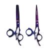 6.0" Swivel Thumb Hair Cutting Shears Hairdressinghaircutting Scissors 720 Degree Rotating Thumb Shears Swivel Thumb Scissor Flying Shears Hair Cutting Shears view 3
