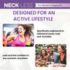 NECK-LESS Professional Face Tape - Patented Face Lift System, Invisible Enhancement Strips for Jawline & Neck (50 Strips) view 4