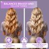 BELLISSO Purple Shampoo and Conditioner Set and Purple Hair Mask and Moroccan Argan Oil Serum view 3