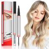 2 In 1 Brow Pen and Sealing Brow Pencil, 2025 New Magical Waterproof Brow Pencil, Dual-Ended 3D Waterproof Microblading Eyebrow Pen, 4 Tipped Brown Pencil with Brow Brush 2 In 1 Brows (Grey*1) view 1
