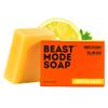 Beast Mode Soap for Men, Lemon Leaf, Single Bar  Natural Grass-Fed Tallow Bar Soap, Fresh Scent, Handcrafted, Non-Toxic view 1