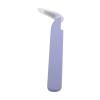 Curved Tweezers, Accurately Efficient Fine Tip for DIY Stickers, Medium Carbon Steel, Sky Blue, Small Lightweight Tool for Traveling, Daily Use, Craft Projects view 3