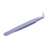 Curved Tweezers, Accurately Efficient Fine Tip for DIY Stickers, Medium Carbon Steel, Sky Blue, Small Lightweight Tool for Traveling, Daily Use, Craft Projects view 4