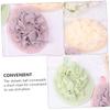 Veemoon 4pcs Soft Bath Exfoliating Shower Poufs for Gentle Skin Cleansing Bubble Maker Bath Accessories for Shower Gel Wash view 3