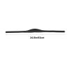 NOENNULL Adjustable Hair TrimmingGuide, Neckline Shaving Template, Silicone Curved Self Hair Cutting System Hairline Shaping Tools, Haircut Accessories for Men (Black) view 2