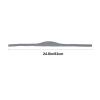 NOENNULL Adjustable Hair TrimmingGuide, Neckline Shaving Template, Silicone Curved Self Hair Cutting System Hairline Shaping Tools, Haircut Accessories for Men (Gray) view 2