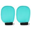Baluue 2pcs Exfoliating Glove for Reusable Shower Mitt Gentle Dead Skin Remover Body Scrub Tool for Luxurious Bathing view 1