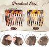 4 Pcs French Side Combs for Hair Small French Twist Decorative Hair Combs Clips Women Bun Strong Hold Clips Hair Styling Accessories for Women(Tortoise, Brown) view 2