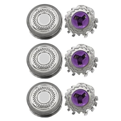 3Pcs SH98 Replacement Head Razor BladeReplace The Shaving Head, Compatible for Philips Shaver SP9863 SP9880 SP7000 9000 9861 Shaver Head Accessories
