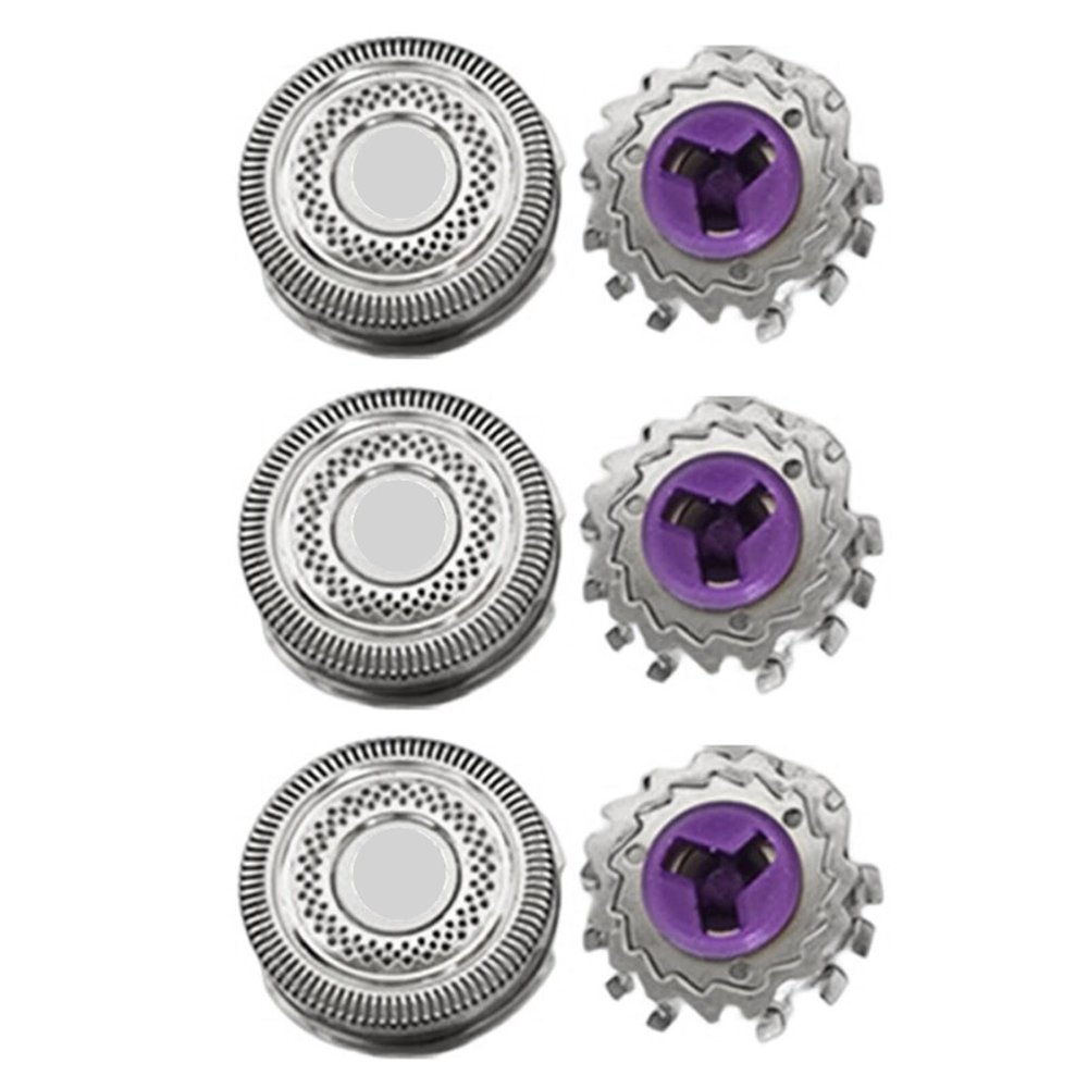 3Pcs SH98 Replacement Head Razor BladeReplace The Shaving Head, Compatible for Philips Shaver SP9863 SP9880 SP7000 9000 9861 Shaver Head Accessories