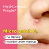 Troubless Invisible Plus Spot Patch The Micro Signature - Thin Hydrocolloid for Seamless Coverage - Comfortable & Easy-Wear Patches for Face (0.8cm & 1cm, 123 ea) view 3