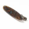2019 Oval brooch, cellulose acetate, made in Italy. view 2