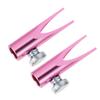 Healeved 2pcs Lip Liner Sharpener Dual Shaped Precision Tool for Eyebrow Eyeliner and Lip Pencils Durable Design for Makeup Lovers and Professionals view 1