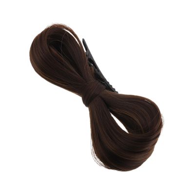 BIUDECO Women Bun Wig Butterfly Bow Comfortable Ancient Style Hair Accessory for Occasions Fake Wig and Hair Extensions