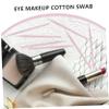 Gogogmee 100pcs Gentle Cotton Tip Nano Swabs Eyelash Extension Makeup Applicator Brush Portable Box Crystal Square Design view 3