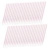 Beatifufu 100pcs Applicator Brush Swabs for Eyelash Extensions Soft Cotton Tips for Makeup Application Portable Box for Travel and view 1