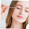 Beatifufu 100pcs Applicator Brush Swabs for Eyelash Extensions Soft Cotton Tips for Makeup Application Portable Box for Travel and view 4