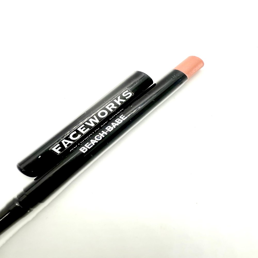 FACEWORKS HypoAllergenic Lip Stick Pencils (Beach Babe Automatic refine liner)